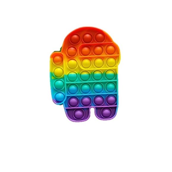 Pop it relaxation toy all ages fun game amongus - Picture 1 of 1